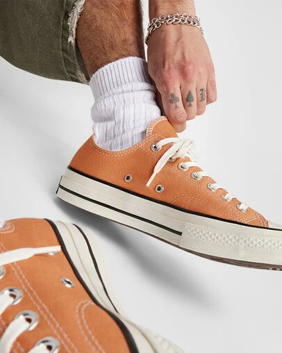 Chuck 70 Canvas Clay Court/Egret/Black, Reflective View