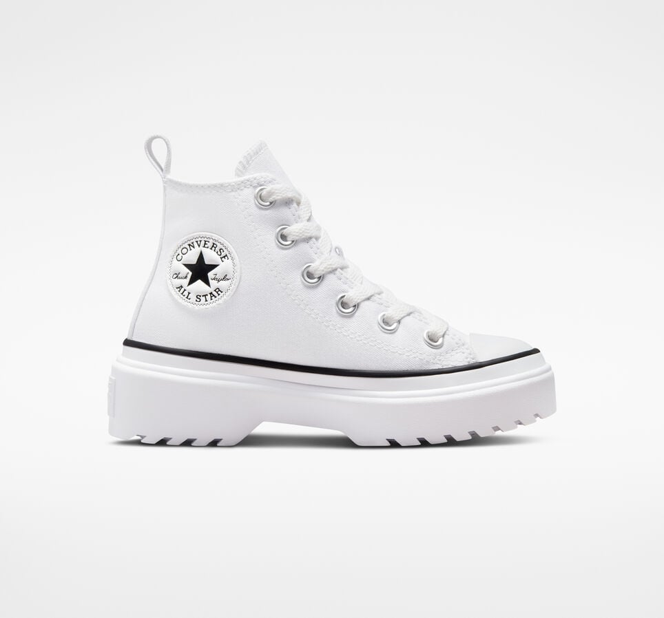 Chuck Taylor All Star Lugged Lift Platform Canvas White/White/Black