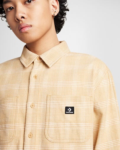 Flannel Shirt Sandy Shore Multi, Detail View