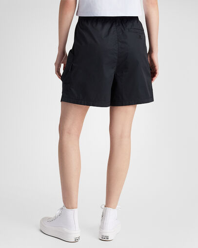 Cargo Shorts Converse Black, Back View