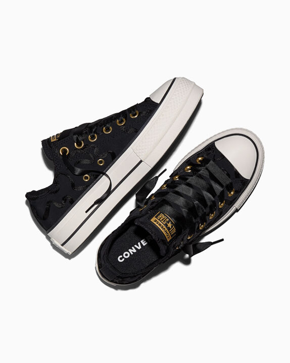 Chuck Taylor All Star Lift Platform Ribbon Women's Low Top Shoe