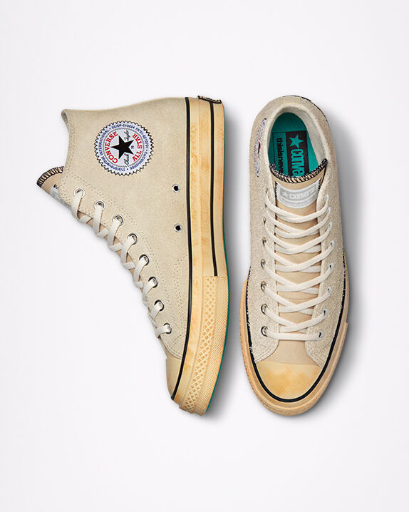 off white converse left right