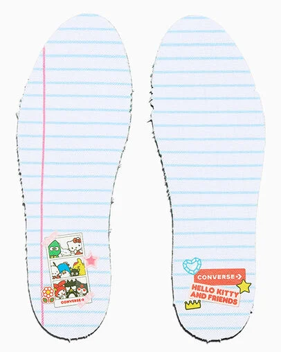 Converse x Hello Kitty And Friends Chuck Taylor All Star Easy-On Cinnamoroll Baby Blue/White/White, Detail Angle View