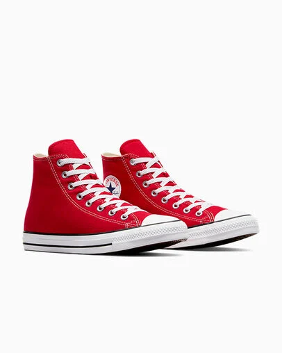 Chuck Taylor All Star Canvas Red, Top and Side View