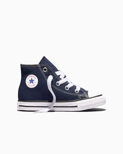 Chuck Taylor All Star Canvas Navy, Outer Side View