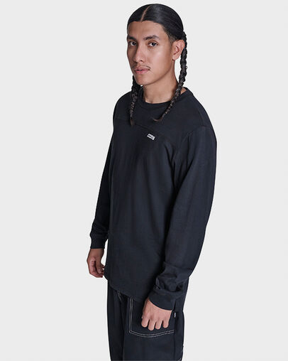 CONS Logo Long Sleeve T-Shirt Converse Black