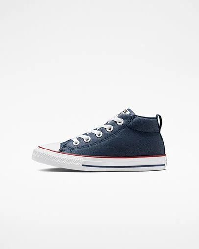 Chuck Taylor All Star Street Summer Twill Navy/Navy/White, Inner Side View