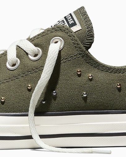 Chuck Taylor All Star Mini Studs Utility Green/Gold/Egret