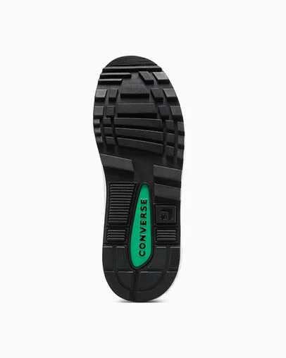 Wave Trainer Black/Vintage White/Apex Green, Outsole View