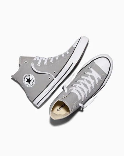 Chuck Taylor All Star Canvas Grey Area, Angled View