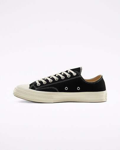 Converse x Comme des Gar&ccedil;ons PLAY Chuck 70 Black/White/High Risk Red