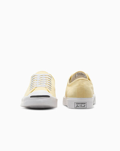 Jack Purcell Like Butter/White/Black, Heel View