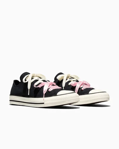 Chuck Taylor All Star Peached Canvas Black/White/Decade Pink