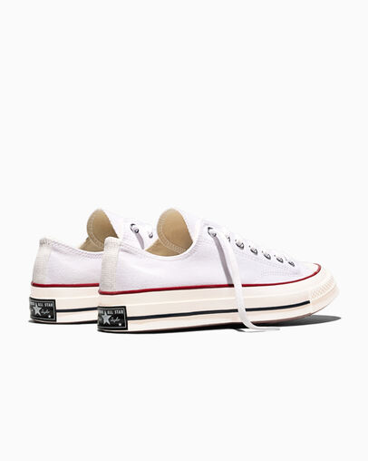 Chuck 70 Low Top White/Garnet/Egret