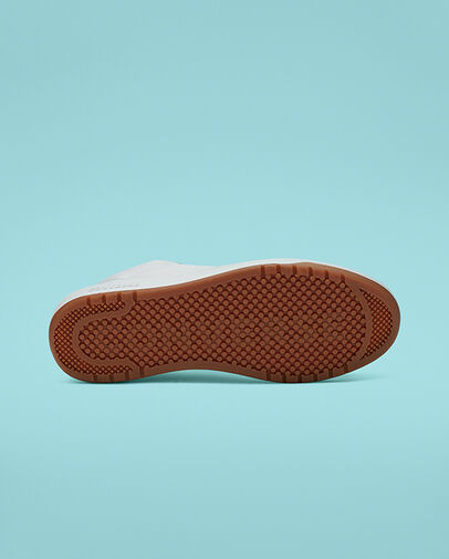 Rival Leather Low Top White/White/Gum