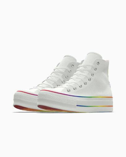 Custom Chuck Taylor All Star Lift Platform Pride By You