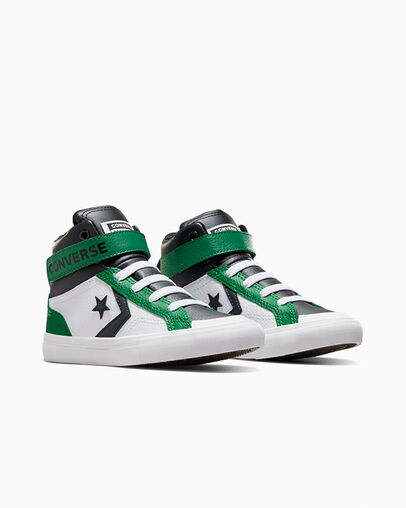 Pro Blaze Strap White/Green/Black, Top and Side View