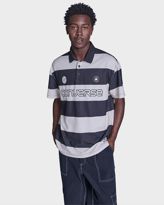 Retro Chuck Short Sleeve Polo Men's Top. Converse.com