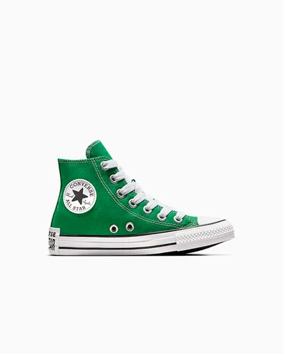 Chuck Taylor All Star Sketch Green/White/Black, Outer Side View