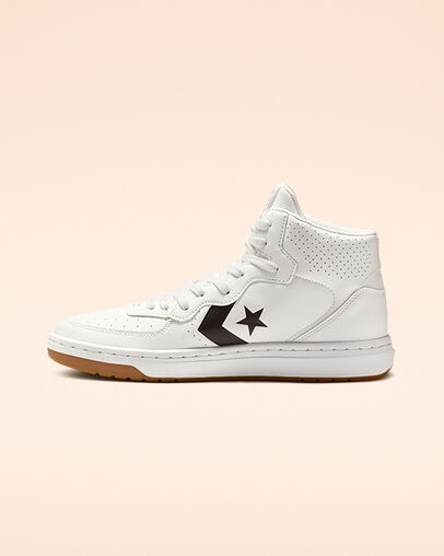 Converse Rival Mid White/Black/White