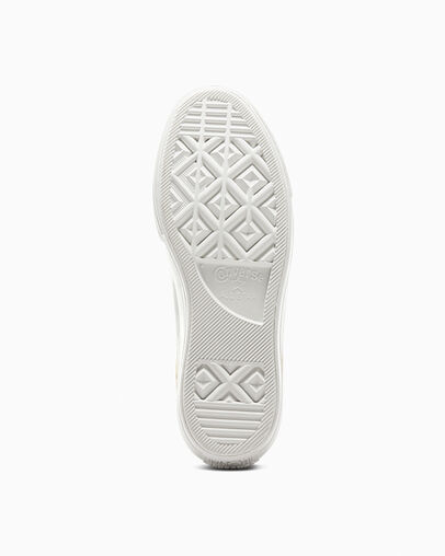 Chuck Taylor All Star Lift Platform Golden Butterfly Lemon Drop/Vintage White/Egret, Outsole View