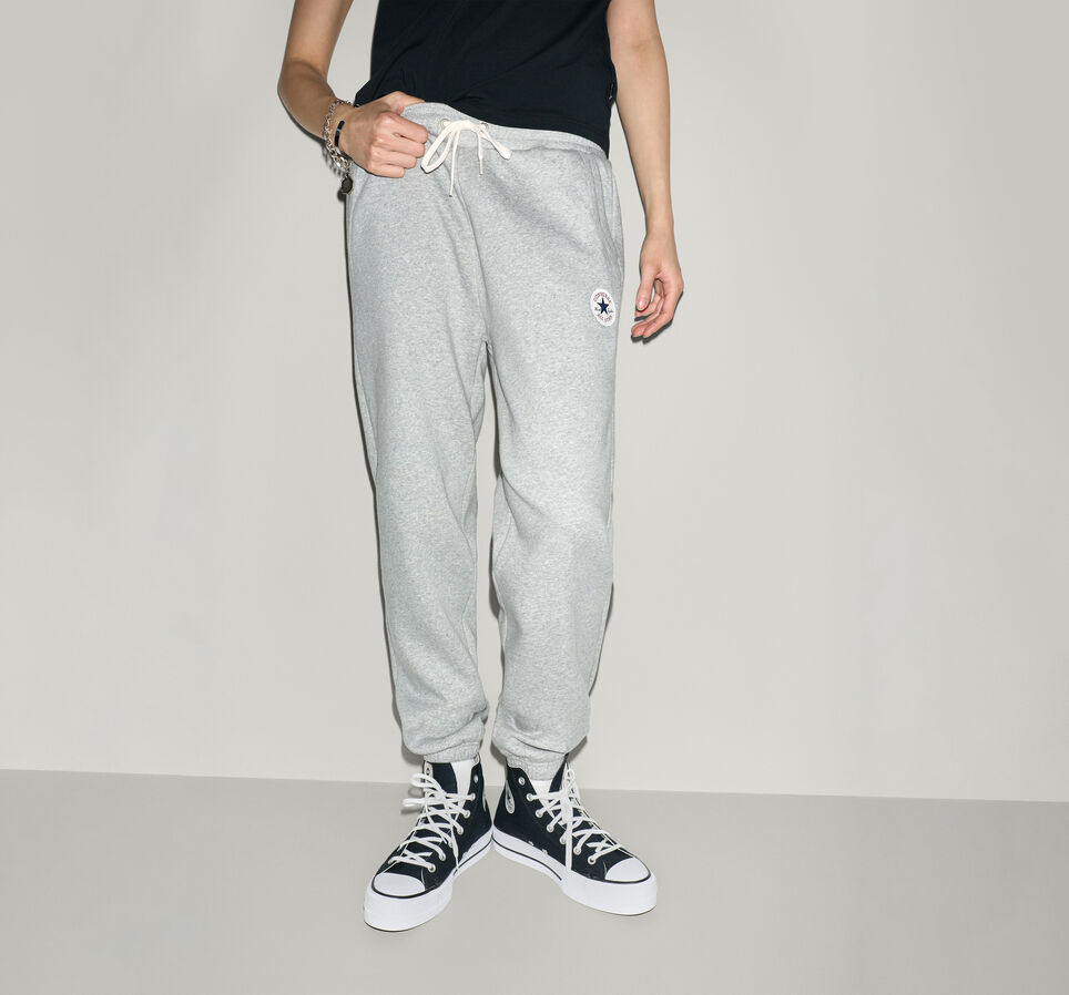 Retro Chuck Taylor Patch Joggers Vintage Grey Heather