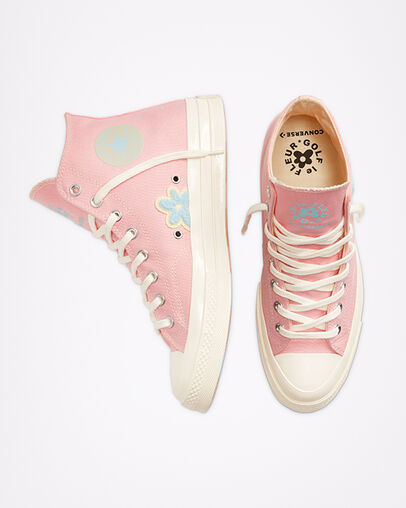 Converse x GOLF le FLEUR* Chenille Chuck 70 Almond Blossom/Egret/Blue Glow