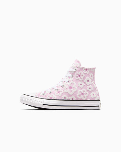 Chuck Taylor All Star Floral Chenille Stardust Lilac/Grape Fizz, Inner Side View