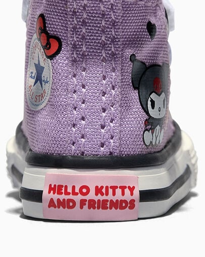 Converse x Hello Kitty And Friends Chuck Taylor All Star Keychain Purple/White/Black, Detail View