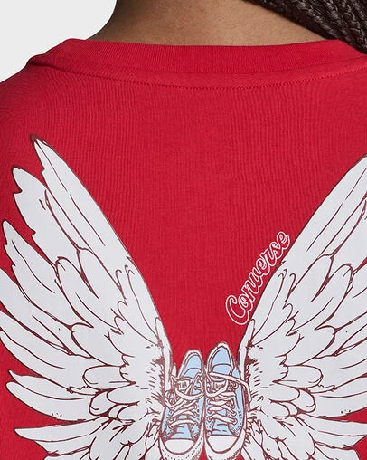 Winged Chucks T-Shirt Red