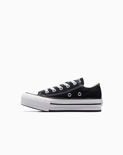 Chuck Taylor All Star EVA Lift Platform Canvas Black/White/Black, Inner Side View