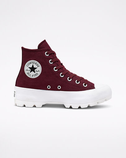 Lugged Seasonal Color Chuck Taylor All Star Dark Burgundy/Dark Burgundy