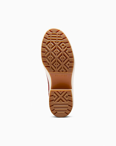 Chuck 70 De Luxe Heel Park Red/Natural Ivory/Black, Outsole View