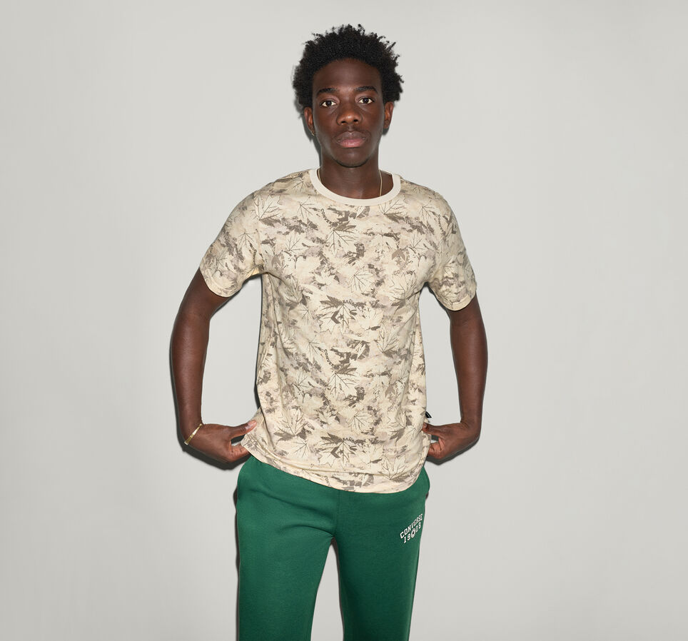 All Over Camo Short Sleeve T-Shirt Papyrus Multi