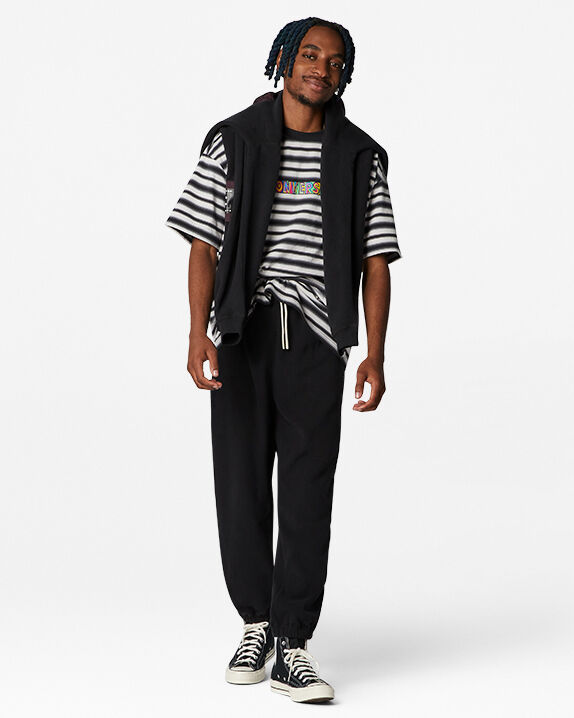 converse fleece shorts