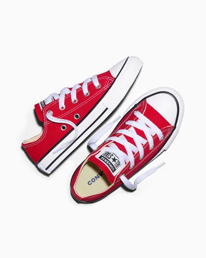 Chuck Taylor All Star Canvas Red, Angled View
