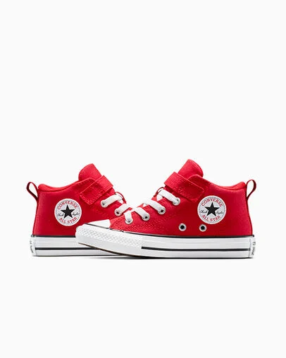 Chuck Taylor All Star Malden Street Canvas Easy-On Red/White/Black, Detail Angle View