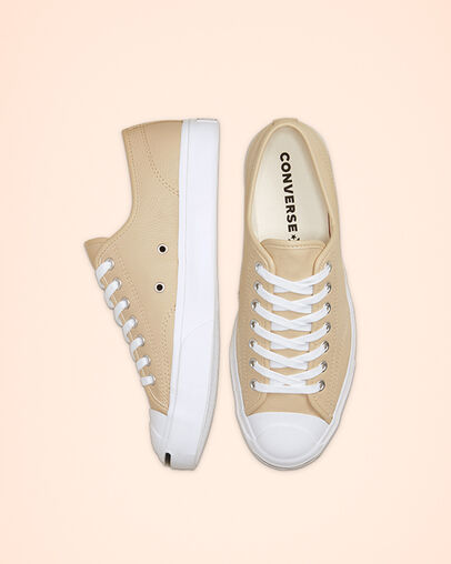 Seasonal Color Leather Jack Purcell Desert Ore/White/White