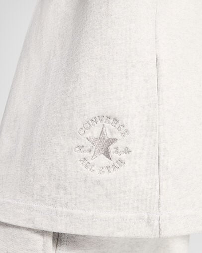 Converse Gray Cotton Men's T-Shirt main image 0