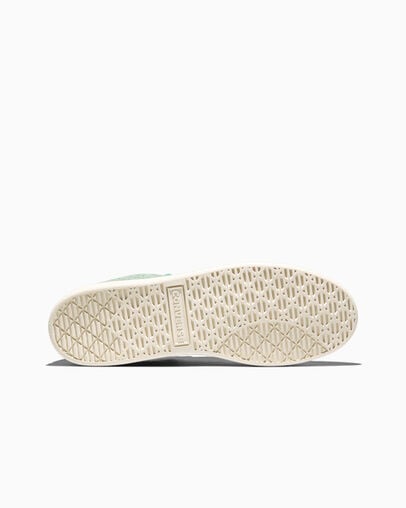 All Star Classic Trainer Suede Thyme Again Green/Lizard Breath Green/Egret, Outsole View