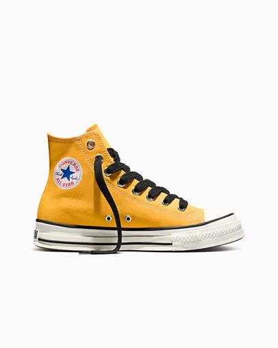 Chuck Taylor Throwback Gold Palm/Vintage White/Black