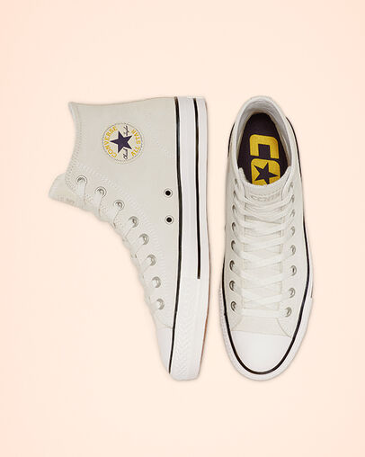 Suede CONS CTAS Pro Vintage White/White/Black