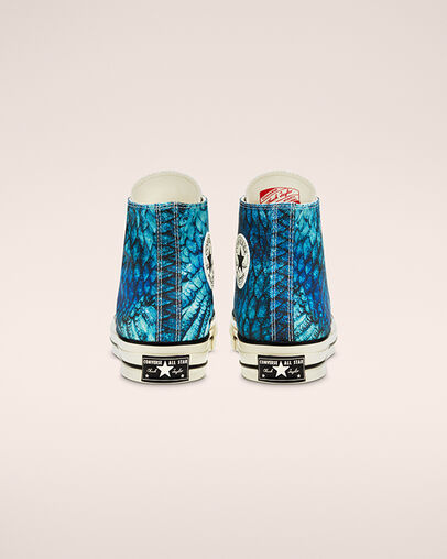 Animal Print Chuck 70 Teal/Egret/Black