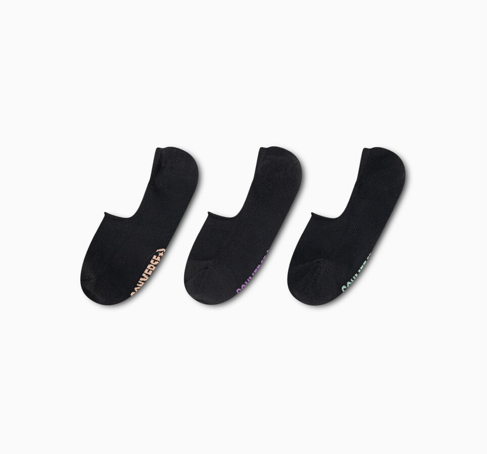 3-Pack Wordmark Liner Socks Black / Multi