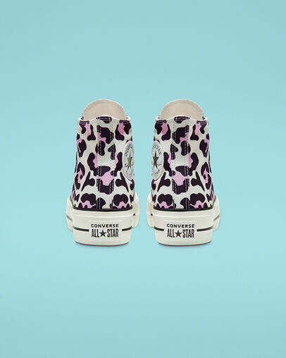 Leopard Platform Chuck Taylor All Star Vintage White/Multi/Black