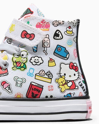 Converse x Hello Kitty And Friends Chuck Taylor All Star Easy-On Stickers White/White/Black