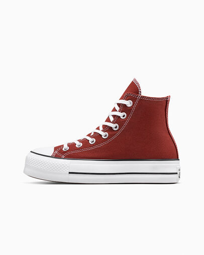 Chuck Taylor All Star Lift Platform Canvas Rottin Apple/White/Black, Inner Side View