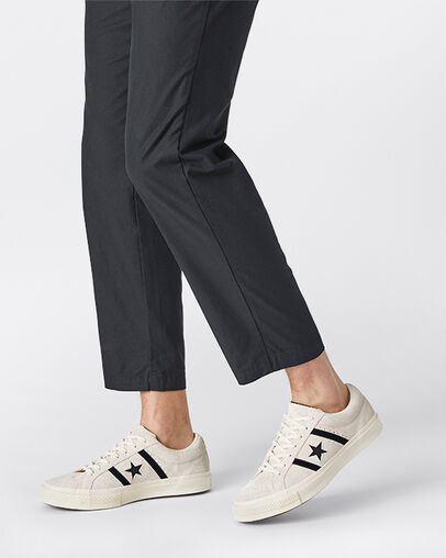 One Star Academy Low Top Egret/Black/Egret