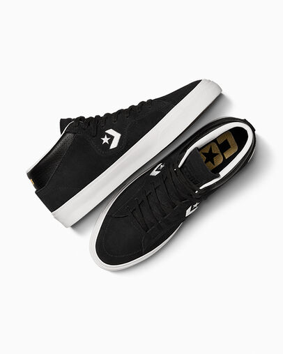Converse CONS Louie Lopez Pro Suede and Leather Black/Black/White