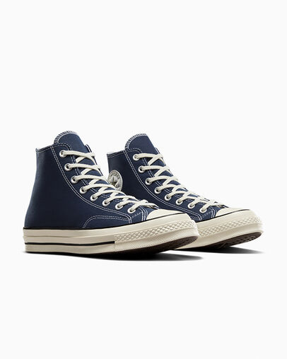 Chuck 70 Seasonal Color Midnight Navy/Egret/Black, Top and Side View
